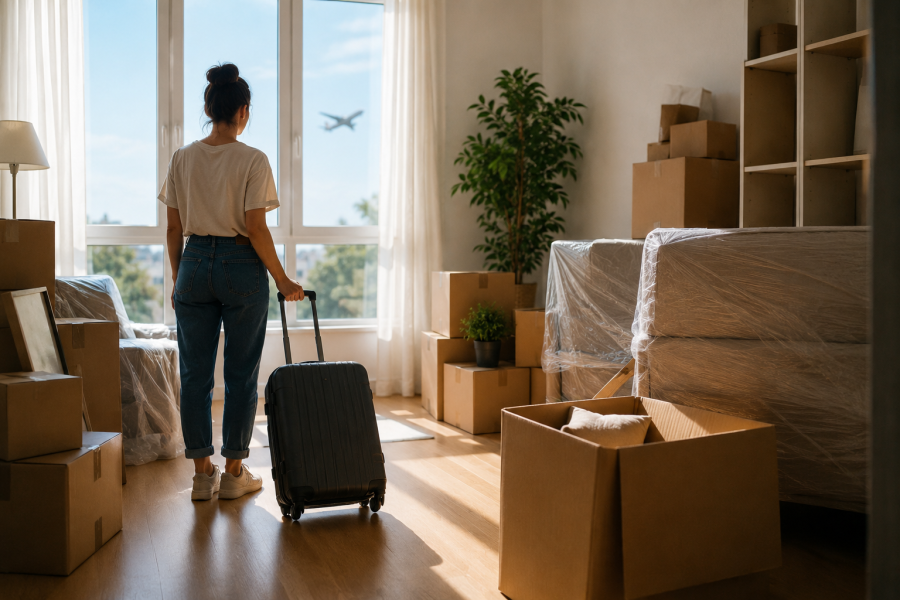 &iquest;Qu&eacute; hacer con los muebles si se va fuera de Espa&ntilde;a unos meses?