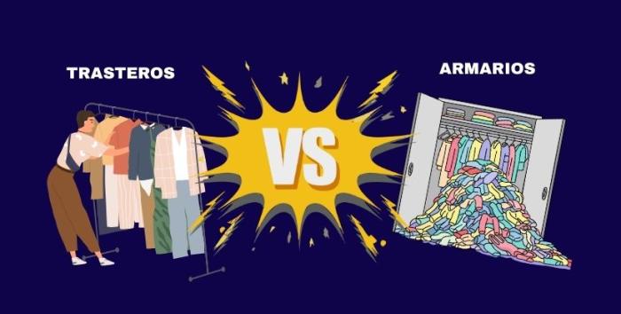 Trastero vs armario: ¿Dónde guardar mejor la ropa fuera de temporada?
